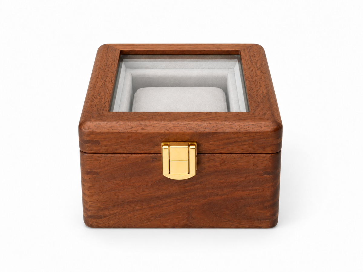 Héritage - Coffret Vitrine - Signature - Bois - 1 Montre