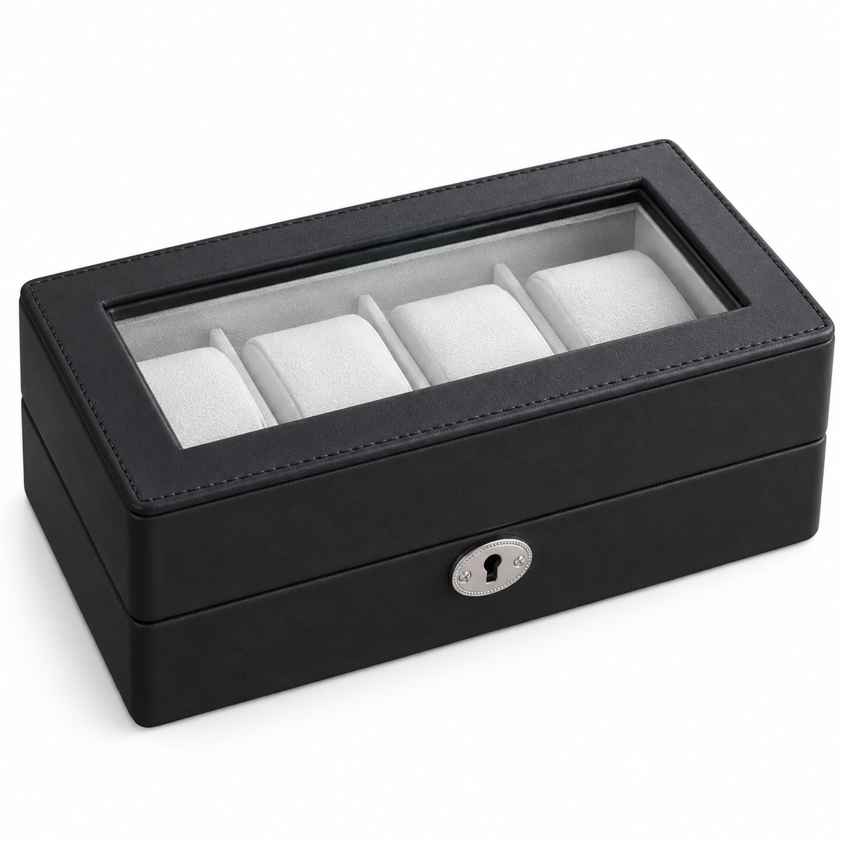 Atelier Horloger – Coffret Vitrine – Signature – Cuir – 4 Montres