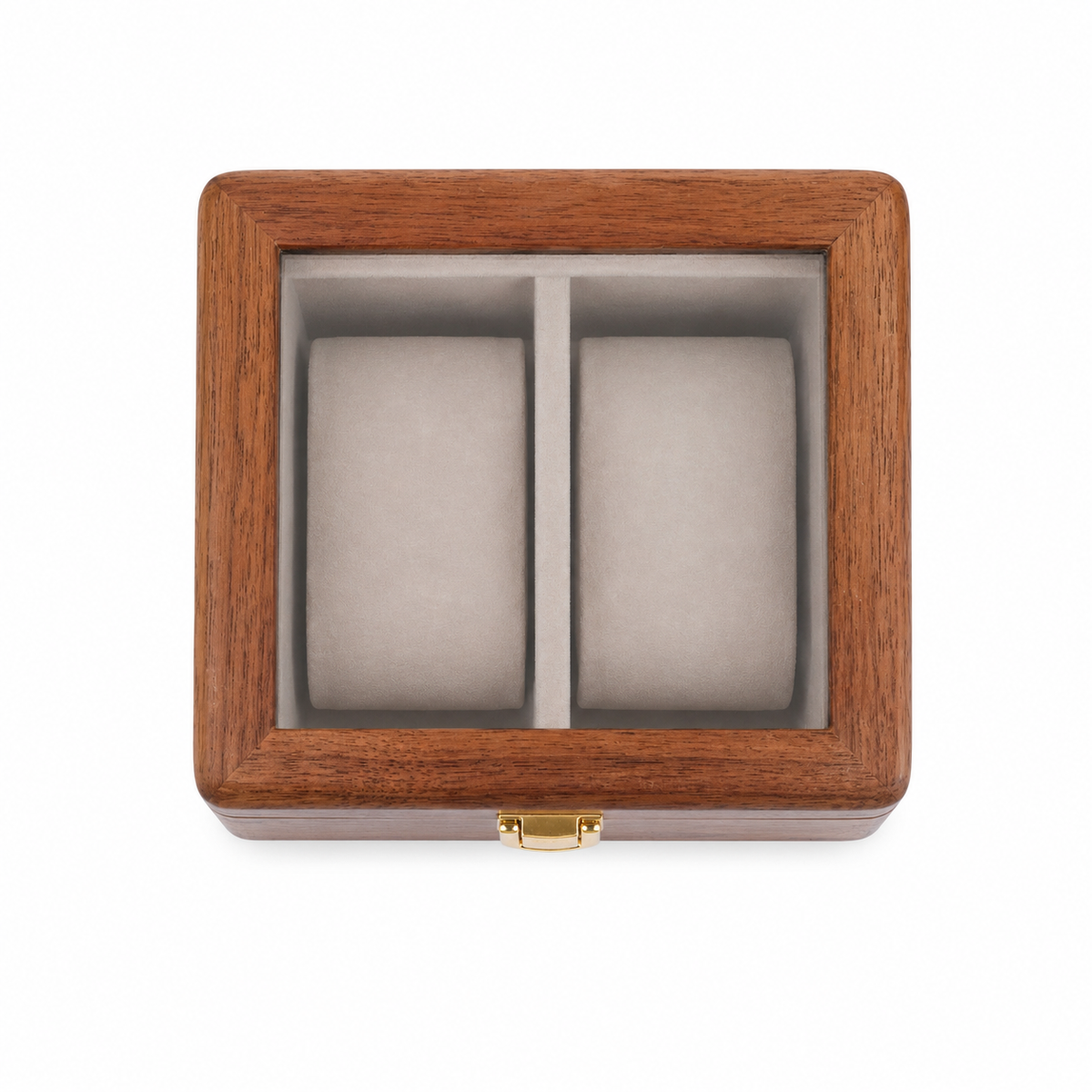 Détail intérieur du coffret Héritage 2 montres