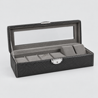 Atelier Horloger - Coffret - Signature - Noir Texturé - 6 Montres