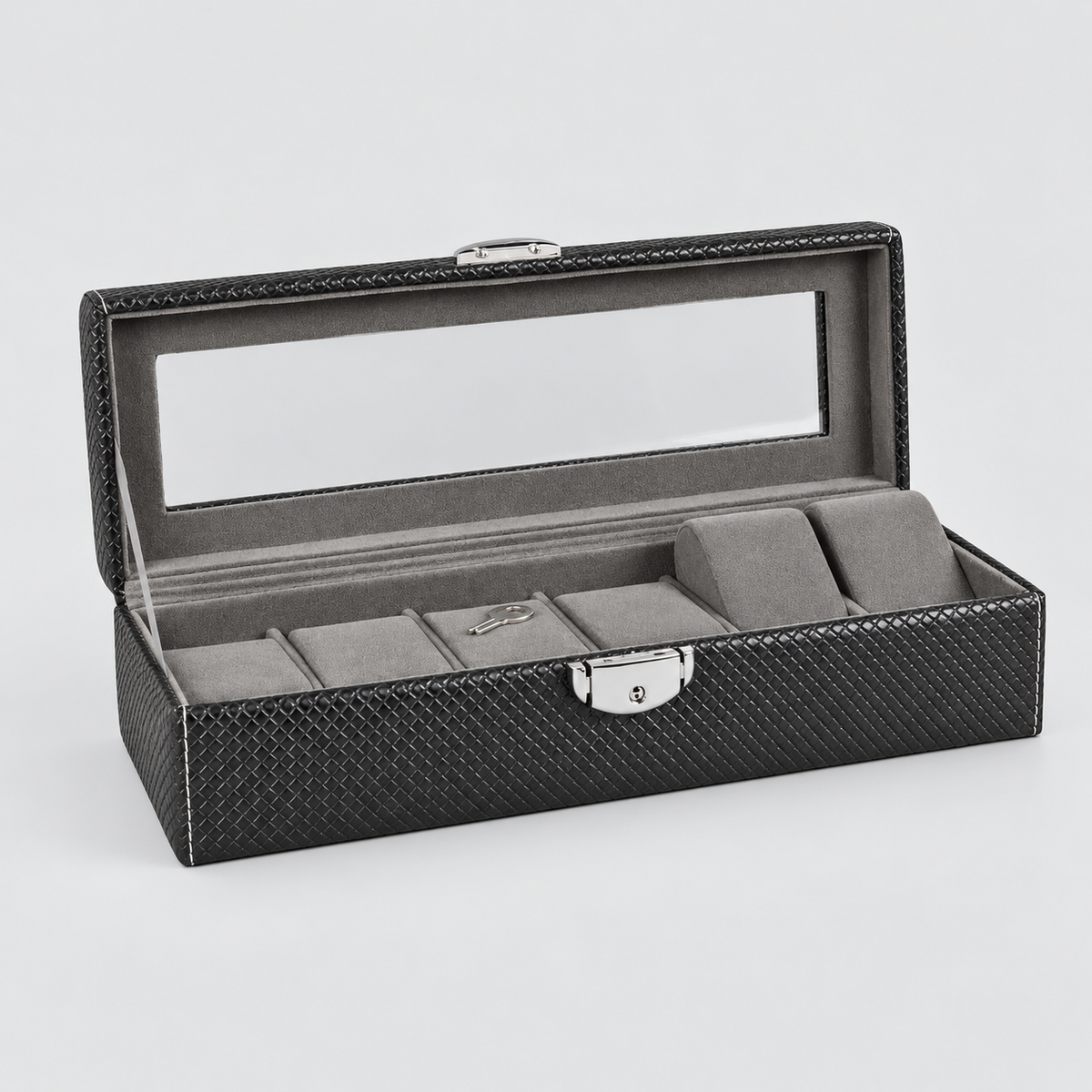 Atelier Horloger - Coffret - Signature - Noir Texturé - 6 Montres