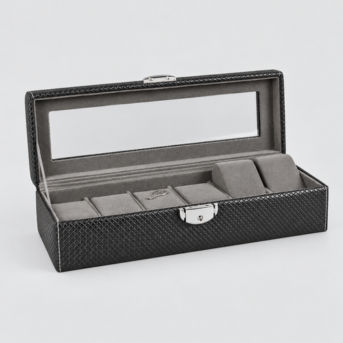 Atelier Horloger - Coffret - Signature - Noir Texturé - 6 Montres