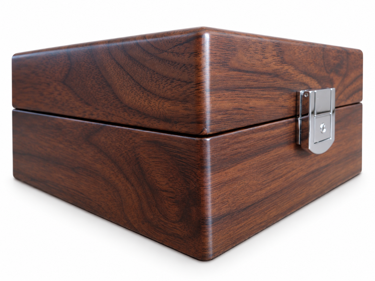 Héritage – Coffret Vitrine – Patrimoine – Bois Foncé – 6 Montres