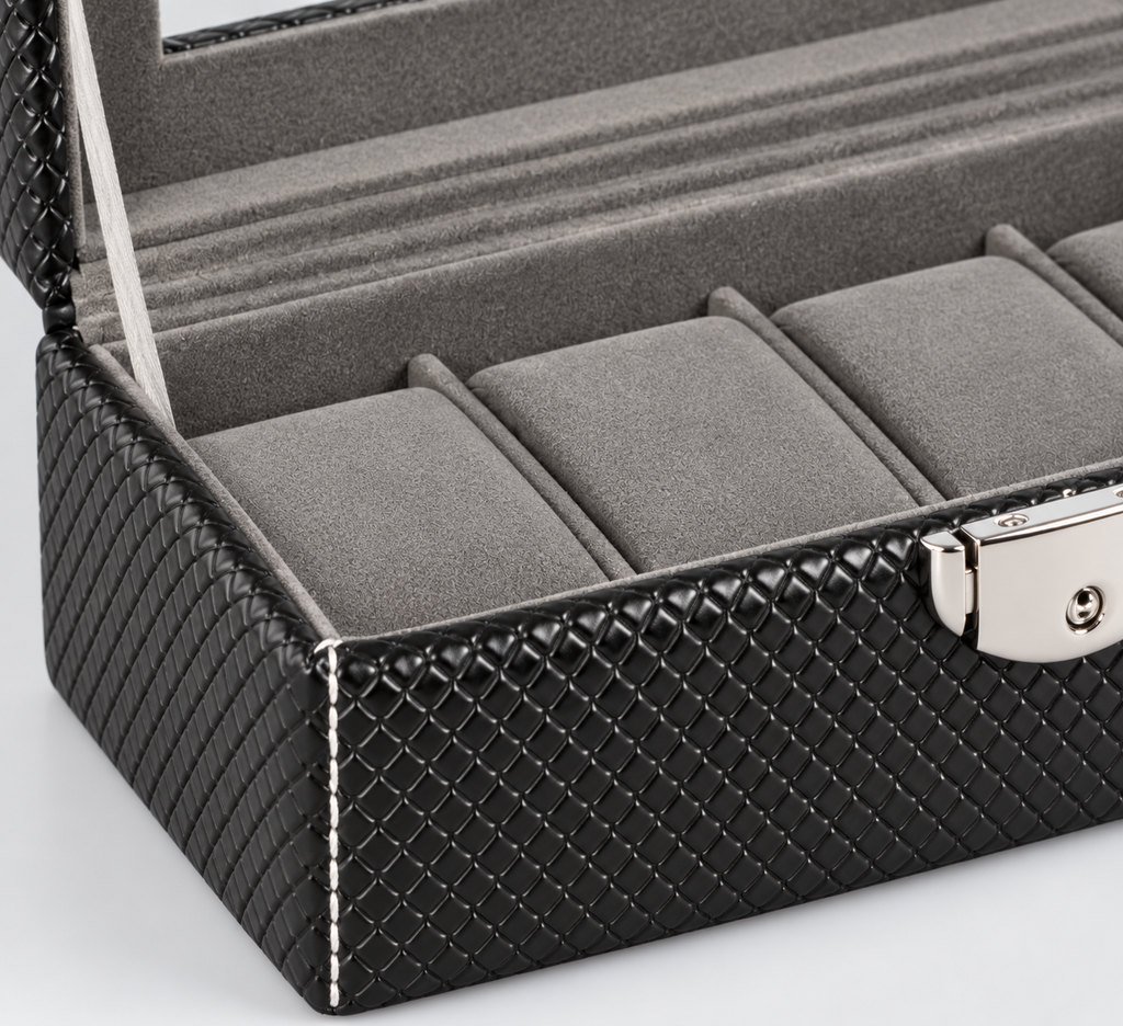 Atelier Horloger - Coffret - Signature - Noir Texturé - 6 Montres